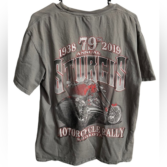 Port and Company Other - Sturgis Motorcycle Rally Short Sleeve Tee Gray Men’s Large